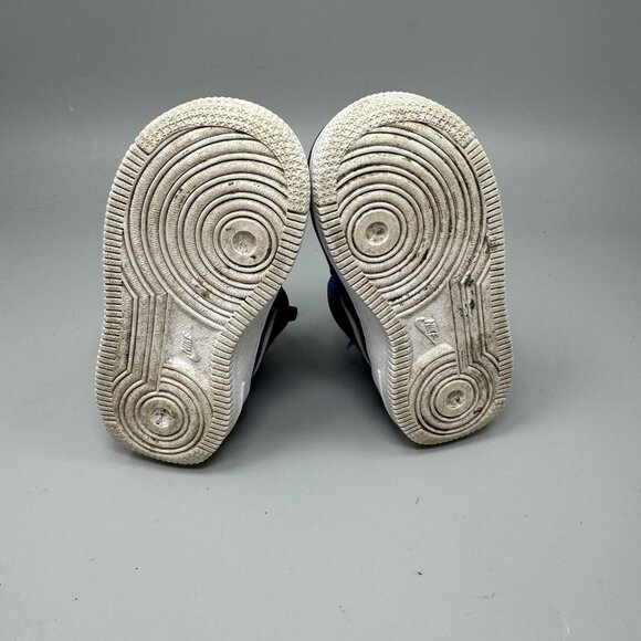 Nike Air Force 1 Mid SE 40th Annivesari Blue Jay-white  Kids Size 6C - Picture 9 of 9